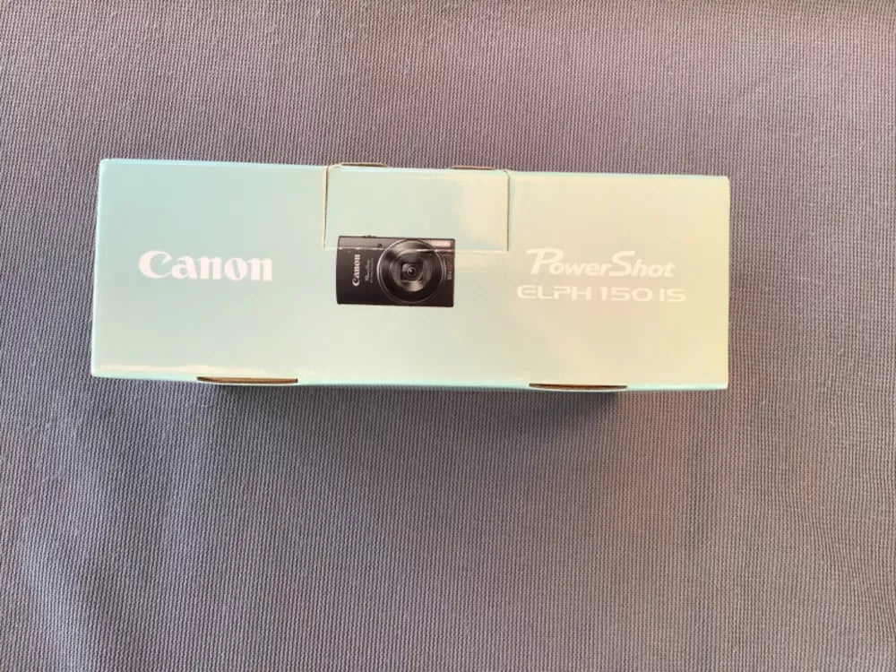 Canon PowerShot ELPH 150 IS (Red) with its original charger (CB-2LF) - cameraavenue