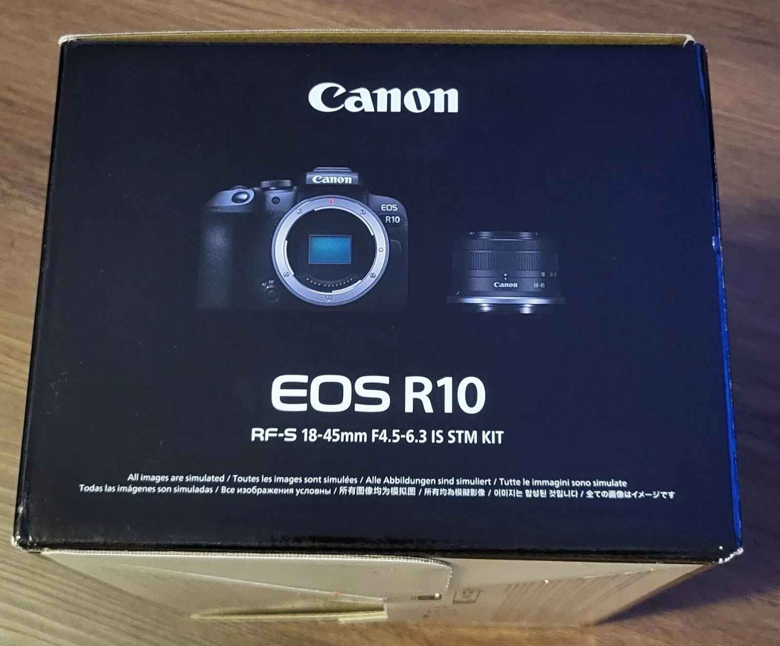 Canon EOS R10 Mirrorless Camera with RF-S 18-45 f/4.5-6.3 IS STM Lens - cameraavenue