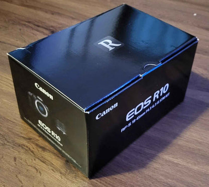 Canon EOS R10 Mirrorless Camera with RF-S 18-45 f/4.5-6.3 IS STM Lens - cameraavenue