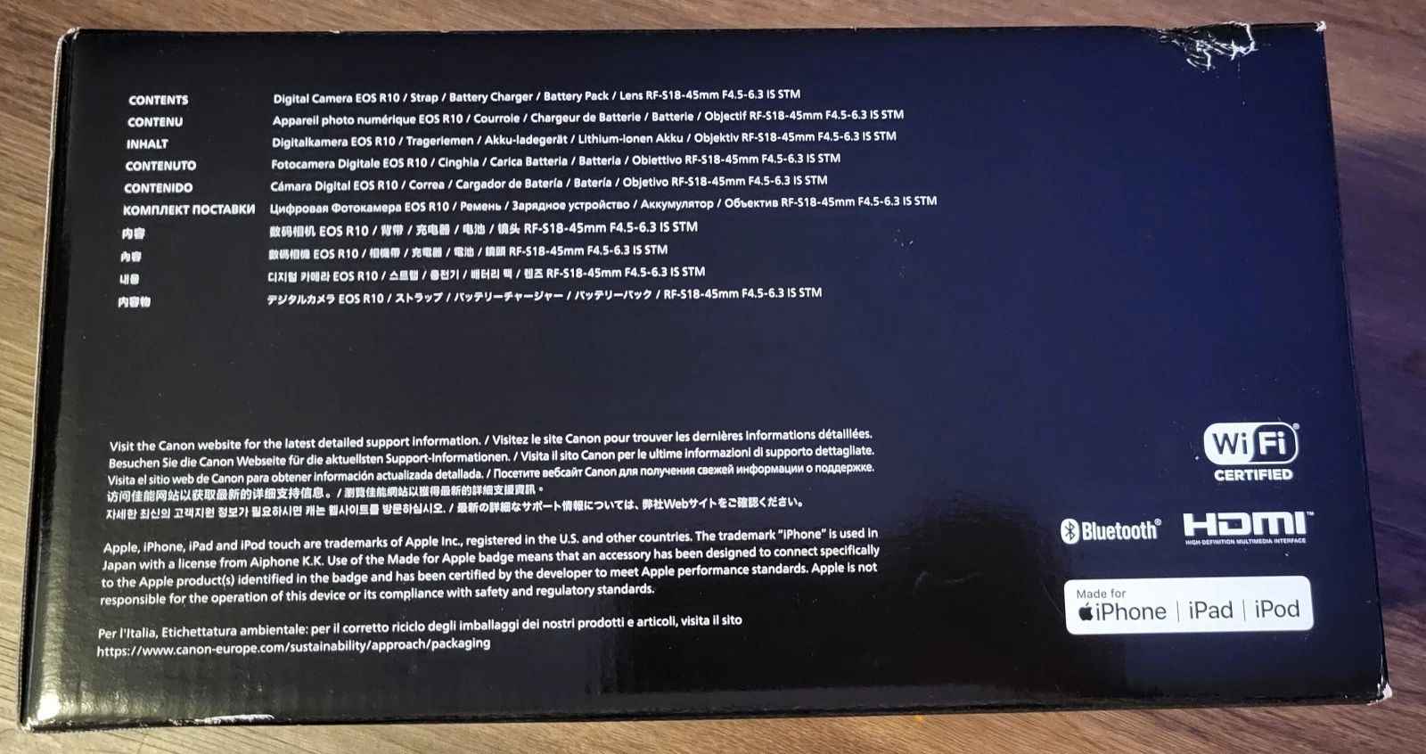 Canon EOS R10 Mirrorless Camera with RF-S 18-45 f/4.5-6.3 IS STM Lens - cameraavenue