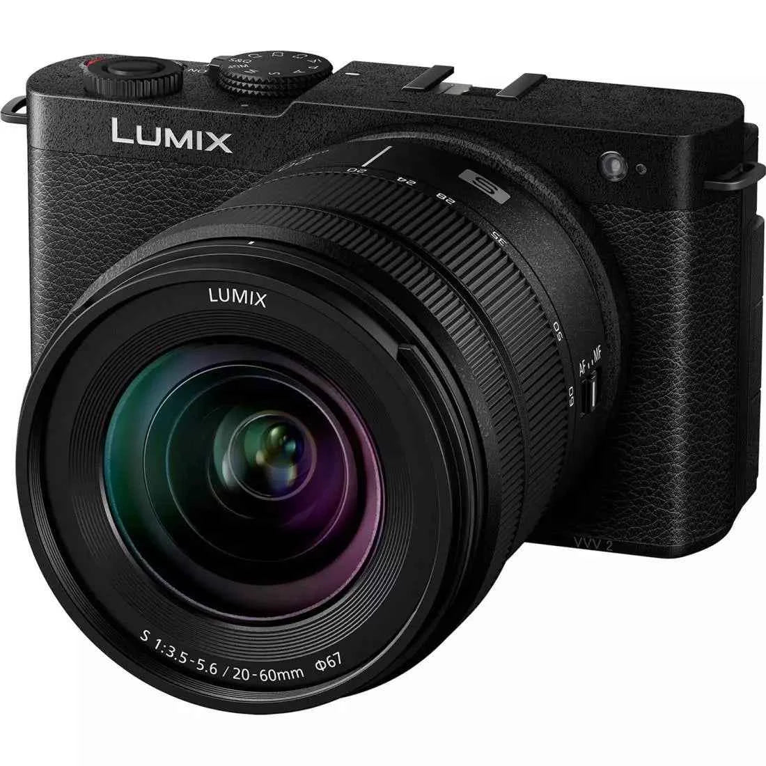 Panasonic LUMIX S9 Mirrorless Camera with 20-60mm f/3.5-5.6 Lens - Jet Black (DC-S9KGW-K) - cameraavenue
