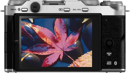 Fujifilm X-M5 26.1MP Mirrorless Camera Body Only – Silver (USA Model) - cameraavenue