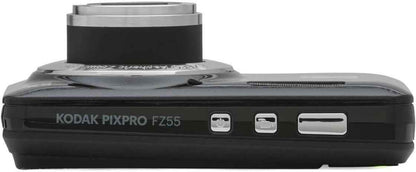 Kodak PIXPRO FZ55 (Black) Bundle - Friendly Zoom Camera with 32GB SD, Case & Charger - cameraavenue
