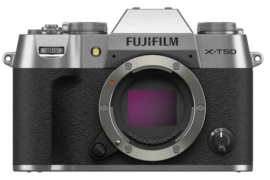 Fujifilm X-T50 Mirrorless Camera Body Only - Silver - cameraavenue