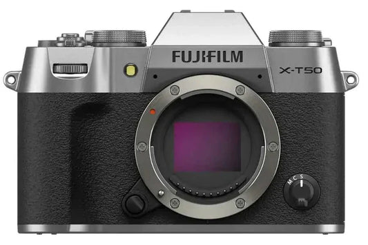 Fujifilm X-T50 Mirrorless Camera Body Only - Silver - cameraavenue