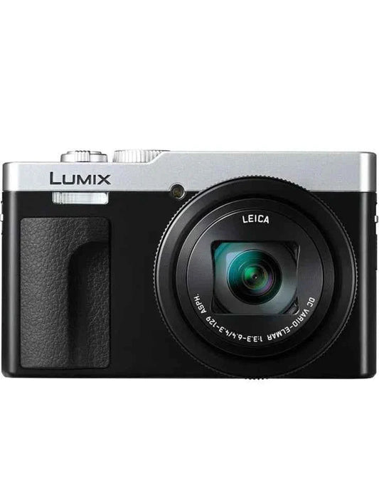 Panasonic Lumix ZS99 Digital Camera (Silver) w/with Sandisk 128GB SDXC - cameraavenue