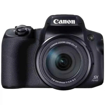Canon PowerShot SX70 HS Compact Digital Camera - Black - cameraavenue