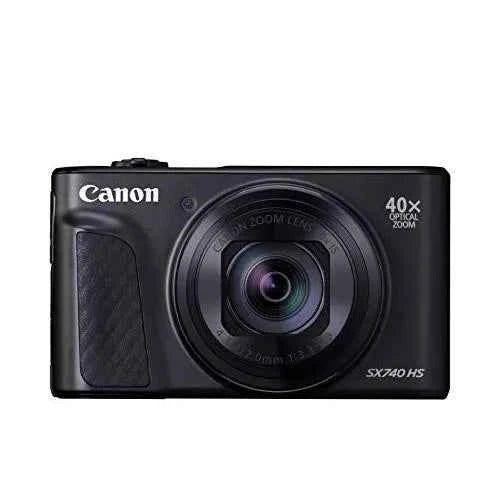 Canon PowerShot SX740 HS - Point & Shoot Camera - Black (US Model) - cameraavenue