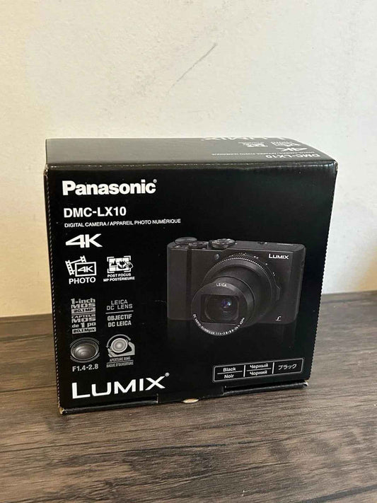 Panasonic LUMIX DMC-LX10 20.1MP Digital Camera – Black (Kit with 24–72mm Lens) - cameraavenue