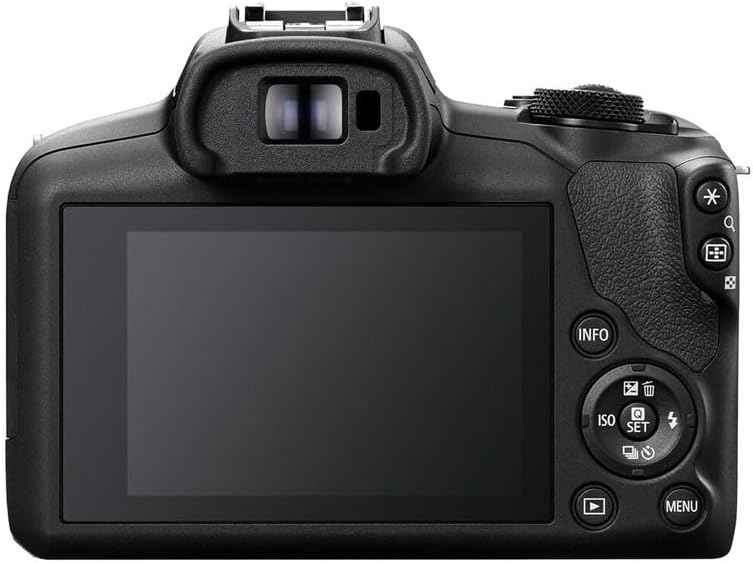 Canon EOS R100 Mirrorless Camera (24.1 MP, 4K Video) with RF-S 18-45mm Lens — Black - cameraavenue