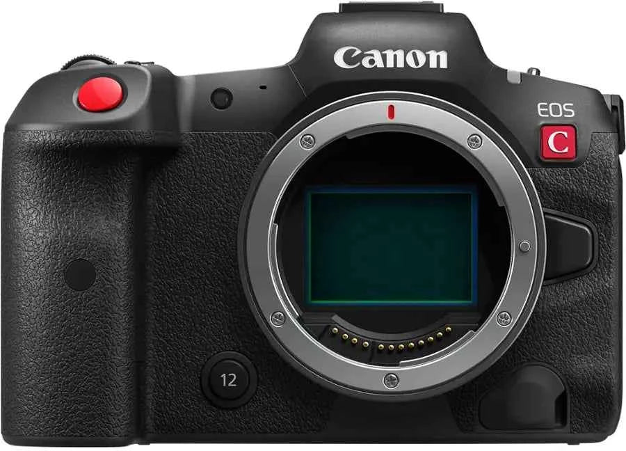 Canon EOS R5 C 8K Video Mirrorless Cinema Camera with RF24-105mm f/4 L IS USM Lens - Black - cameraavenue