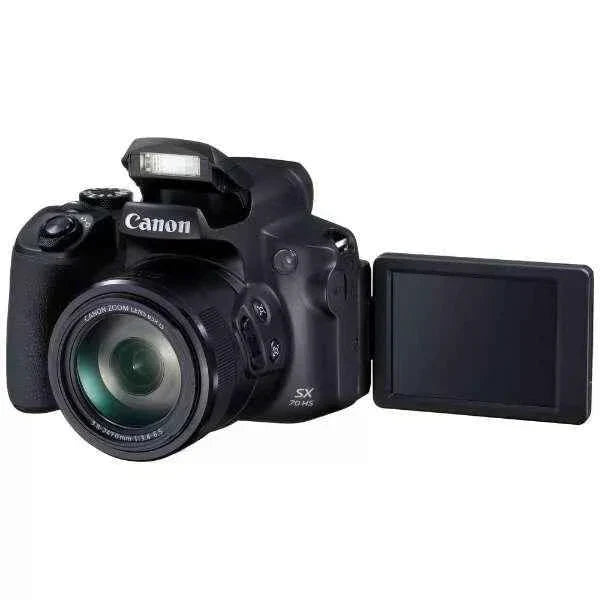 Canon PowerShot SX70 HS Compact Digital Camera - Black - cameraavenue