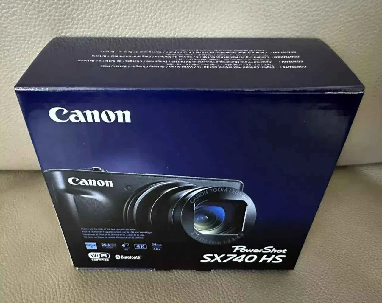 Canon PowerShot SX740 HS - Point & Shoot Camera - Black (US Model) - cameraavenue