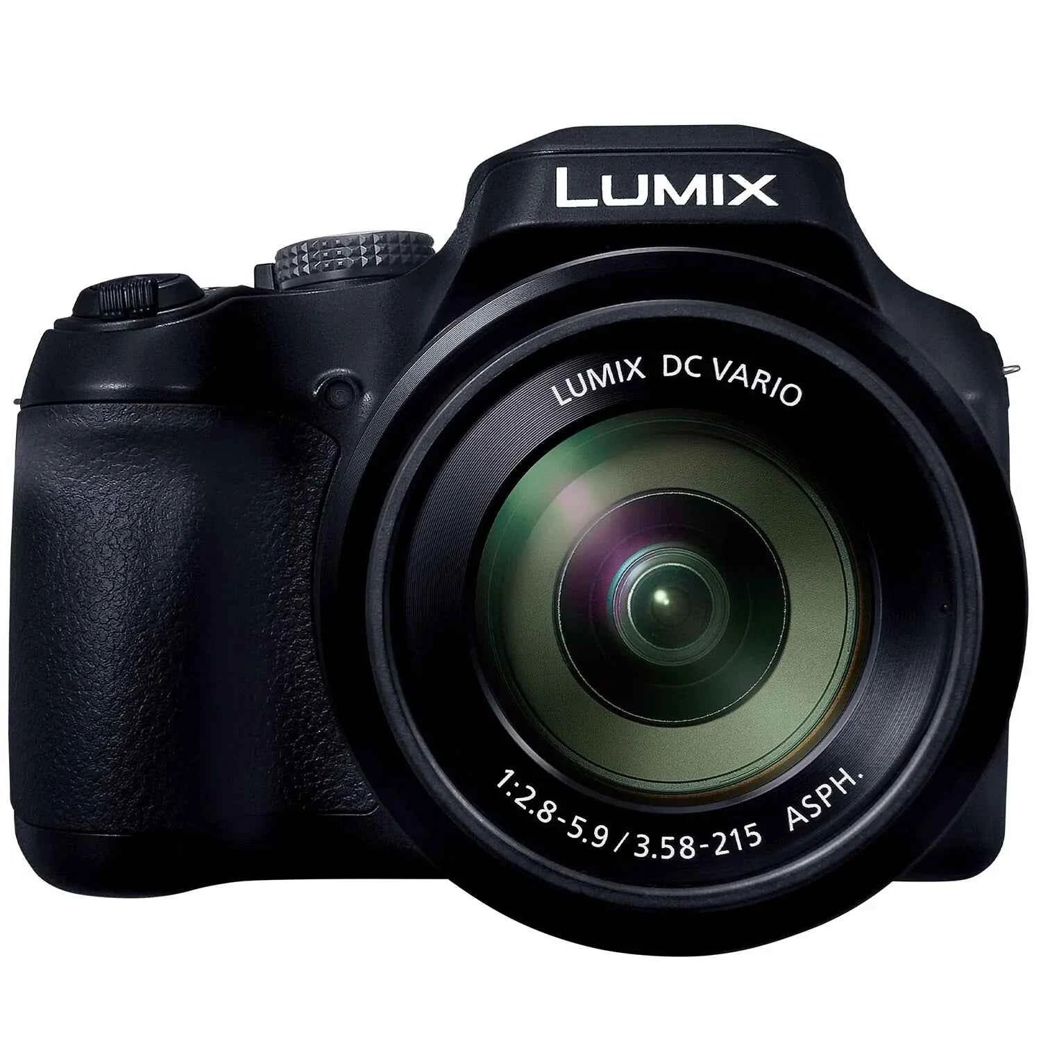 Panasonic LUMIX FZ80D Point and Shoot 4K Digital Camera with 20-1200mm Lens - Black - cameraavenue