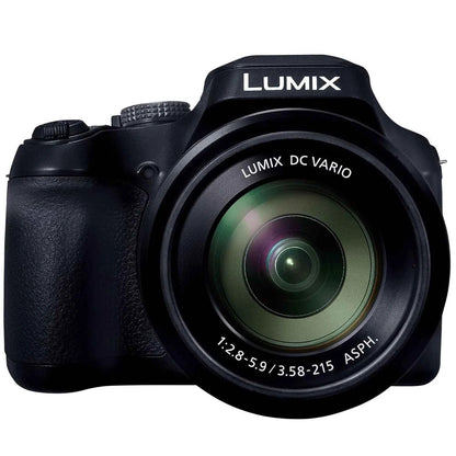 Panasonic LUMIX FZ80D Point and Shoot 4K Digital Camera with 20-1200mm Lens - Black - cameraavenue