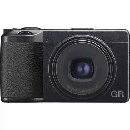 Ricoh GR III HDF f/2.8 Compact Digital Camera - Black Single Focus Lens - cameraavenue