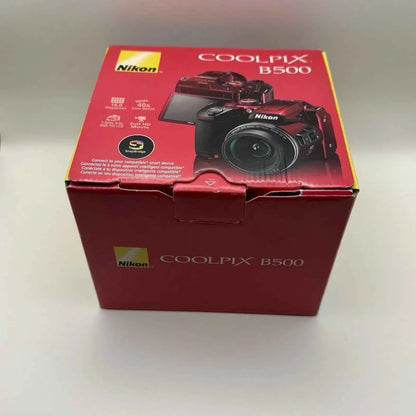 Nikon COOLPIX B500 Digital Camera - Red - cameraavenue