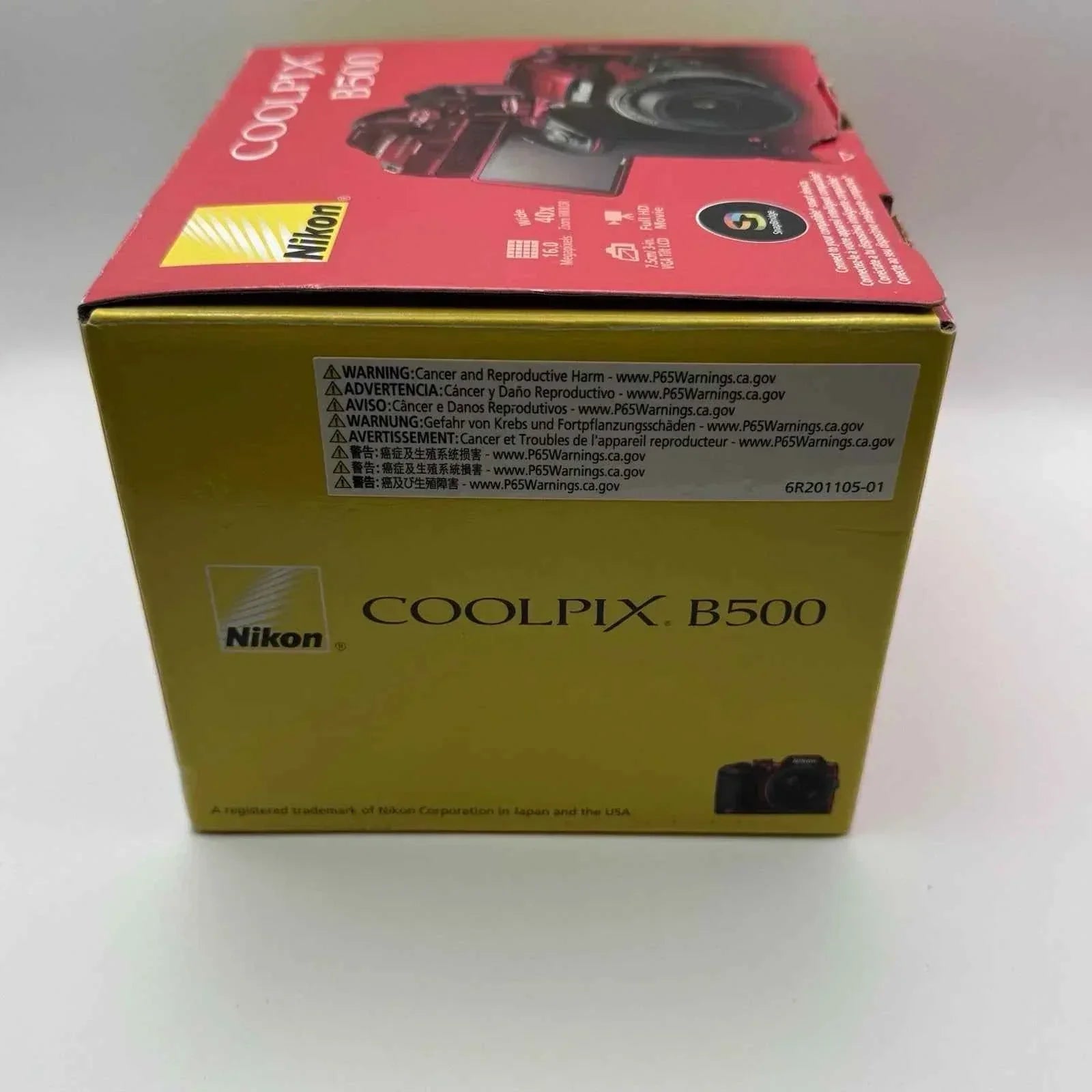 Nikon COOLPIX B500 Digital Camera - Red - cameraavenue