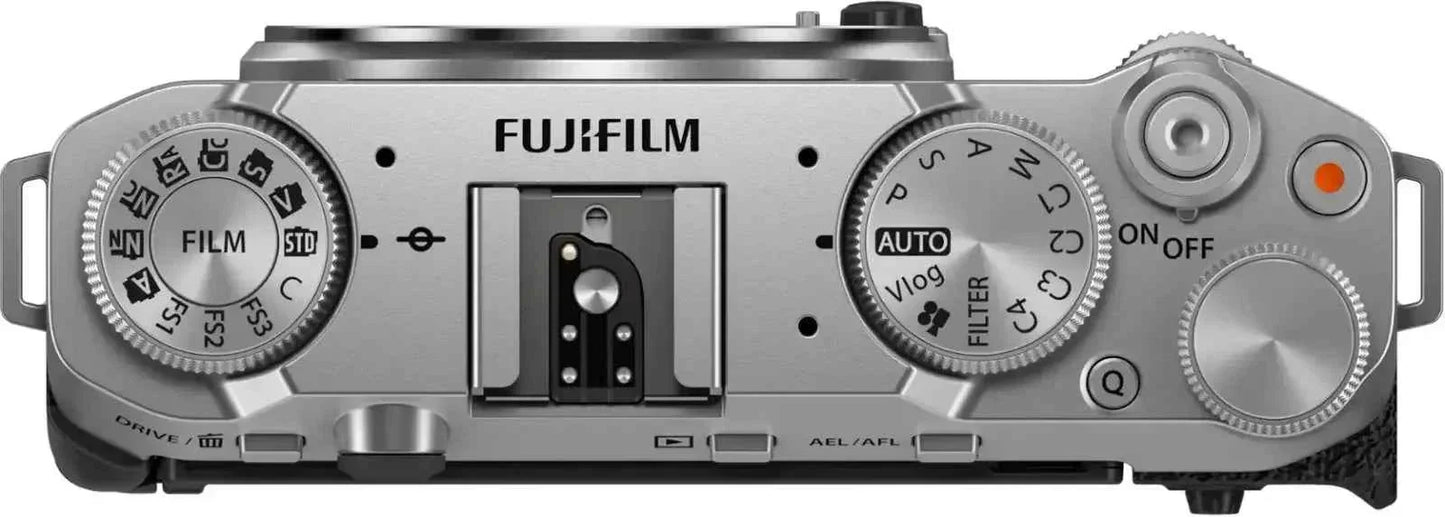 Fujifilm X-M5 26.1MP Mirrorless Camera Body Only – Silver (USA Model) - cameraavenue