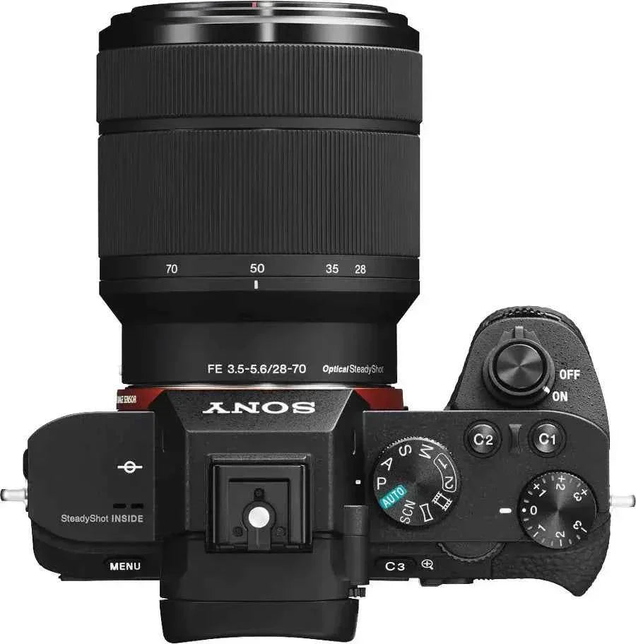 Sony Alpha a7 II Full-Frame Mirrorless Video Camera with 28-70mm Lens - Black - cameraavenue