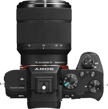 Sony Alpha a7 II Full-Frame Mirrorless Video Camera with 28-70mm Lens - Black - cameraavenue