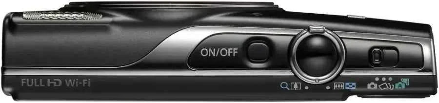 Canon PowerShot ELPH 360 HS 20.2-Megapixel Digital Camera - Black - cameraavenue