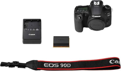 Canon EOS 90D DSLR Camera (Body Only) - Black - cameraavenue