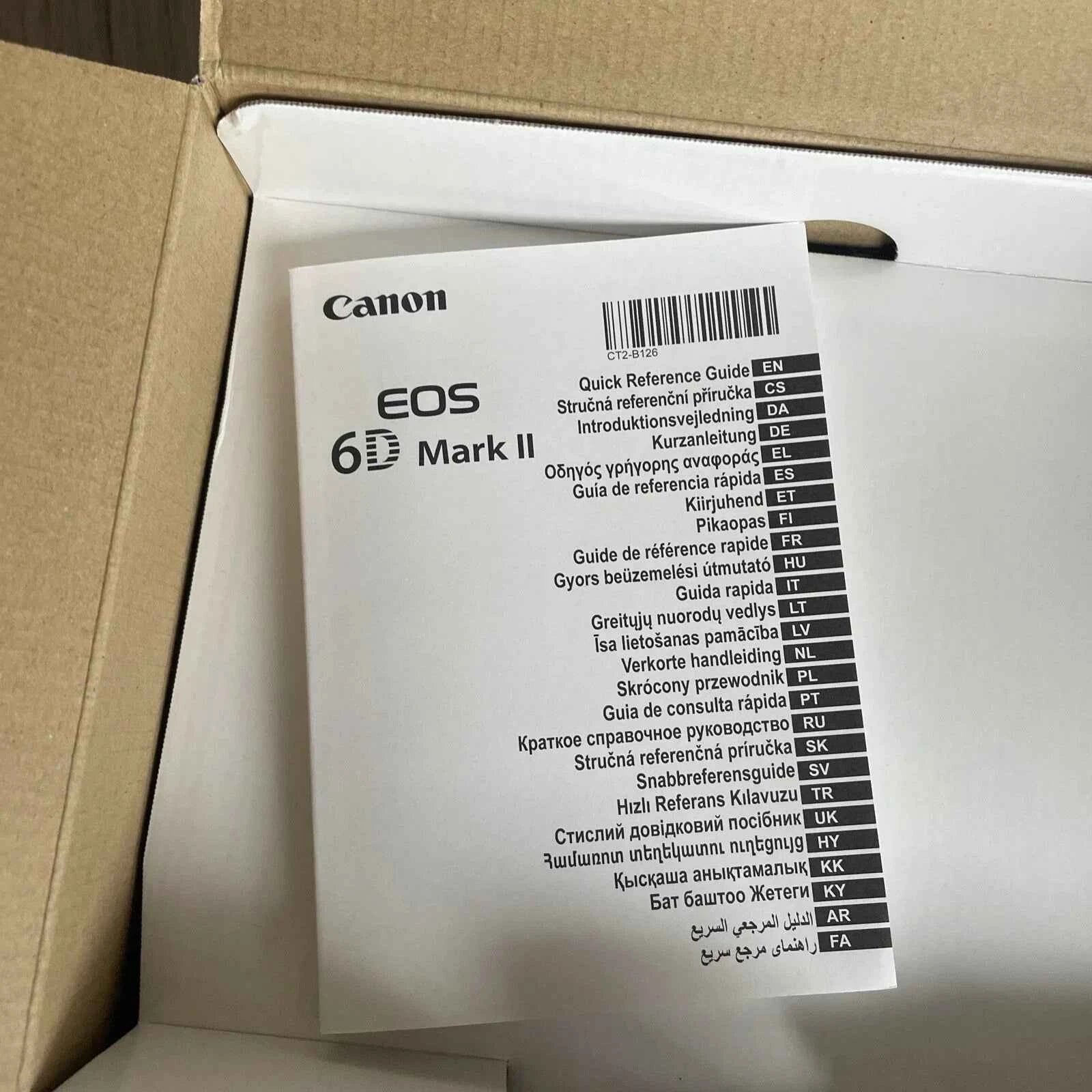 Canon EOS 6D Mark II Digital SLR Camera (Body Only) - cameraavenue