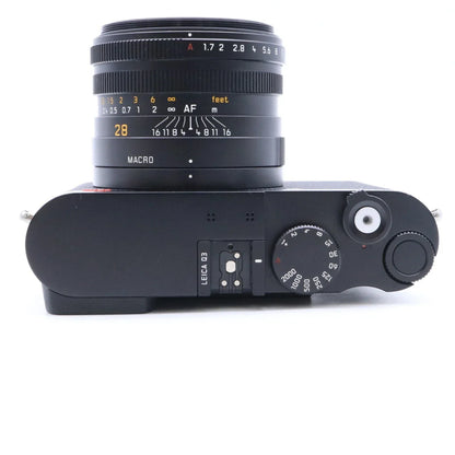 Leica Q3 Mirrorless Digital Camera (Black) – Summilux 28 mm f/1.7 Lens