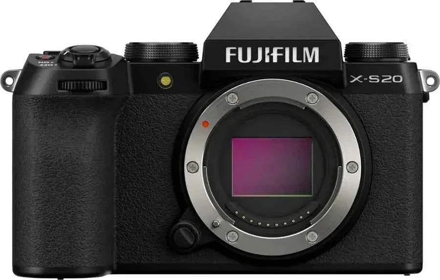 Fujifilm X-S20 Mirrorless Camera (Body Only) - Black - cameraavenue