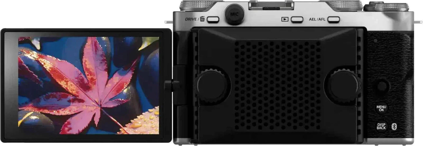 Fujifilm X-M5 26.1MP Mirrorless Camera Body Only – Silver (USA Model) - cameraavenue