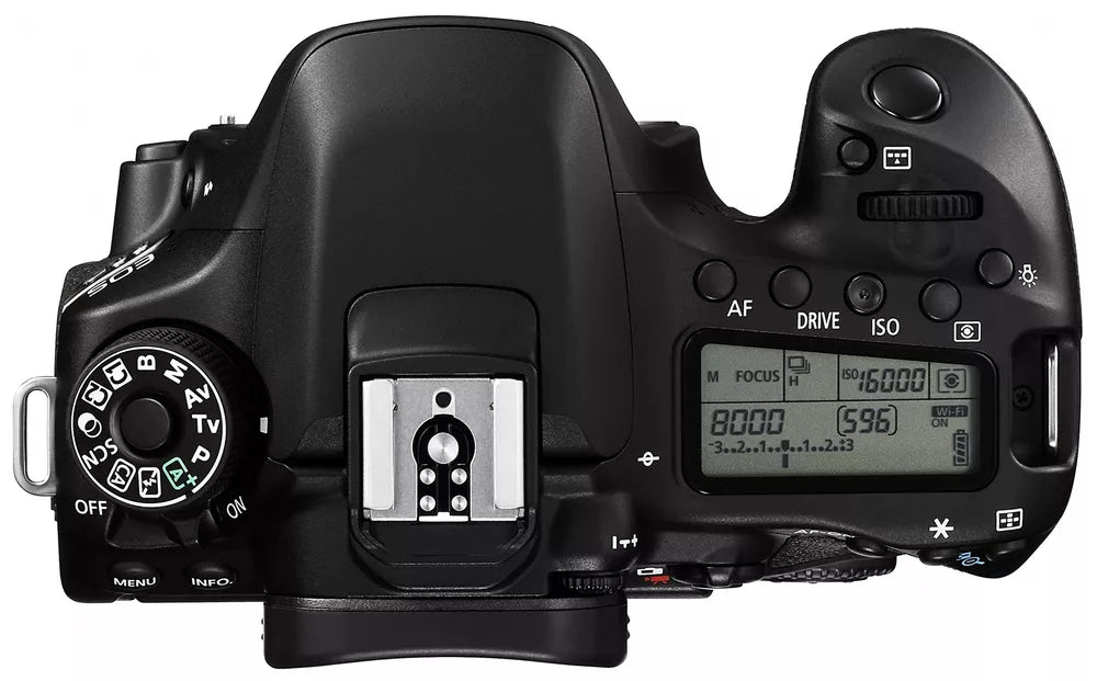 Canon EOS 80D 24.2 MP Digital SLR Camera (Body Only) – Black - cameraavenue
