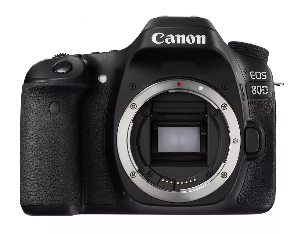 Canon EOS 80D 24.2 MP Digital SLR Camera (Body Only) – Black - cameraavenue