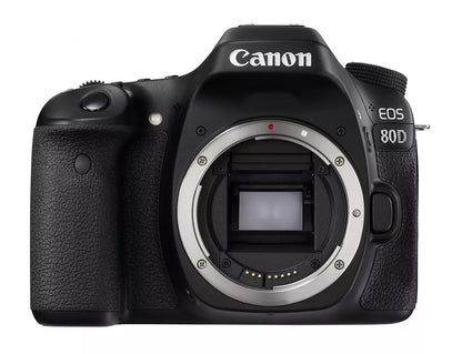 Canon EOS 80D 24.2 MP Digital SLR Camera (Body Only) – Black - cameraavenue