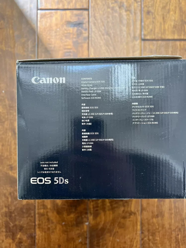 Canon EOS 5DS R 50.6MP Digital SLR Camera - Black (Body Only) - cameraavenue