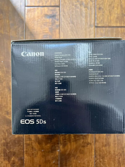 Canon EOS 5DS R 50.6MP Digital SLR Camera - Black (Body Only) - cameraavenue