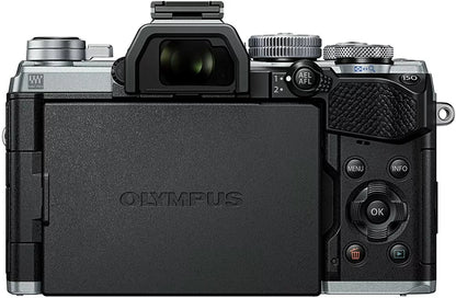 Olympus OM-D E-M5 Mark III Mirrorless Camera + M.Zuiko 12-45mm F4 PRO Lens — Silver - cameraavenue