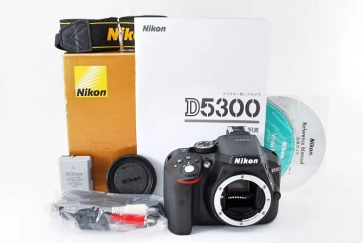 Nikon D5300 24.2MP DSLR Camera (Body Only) - cameraavenue