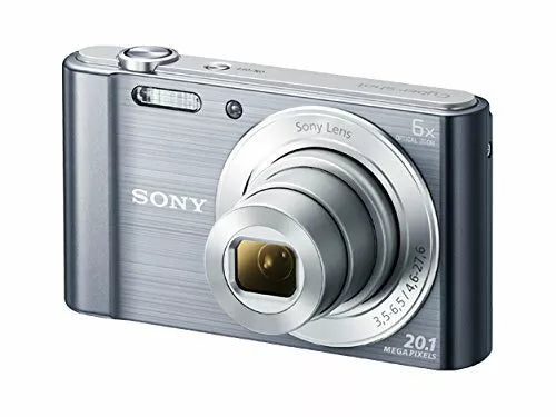 Sony Cyber-Shot DSC-W810 20.1 MP Compact Digital Camera – Silver - cameraavenue