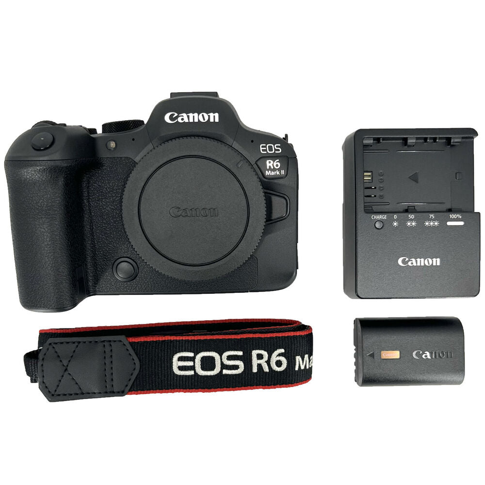 Canon EOS R6 Mark II 24.2 MP Full-Frame Mirrorless Camera (Body Only) – Black - cameraavenue