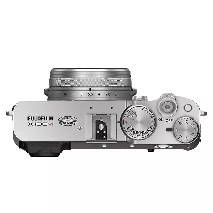 FUJIFILM X100VI 40.2 MP Compact Digital Camera – Silver - cameraavenue