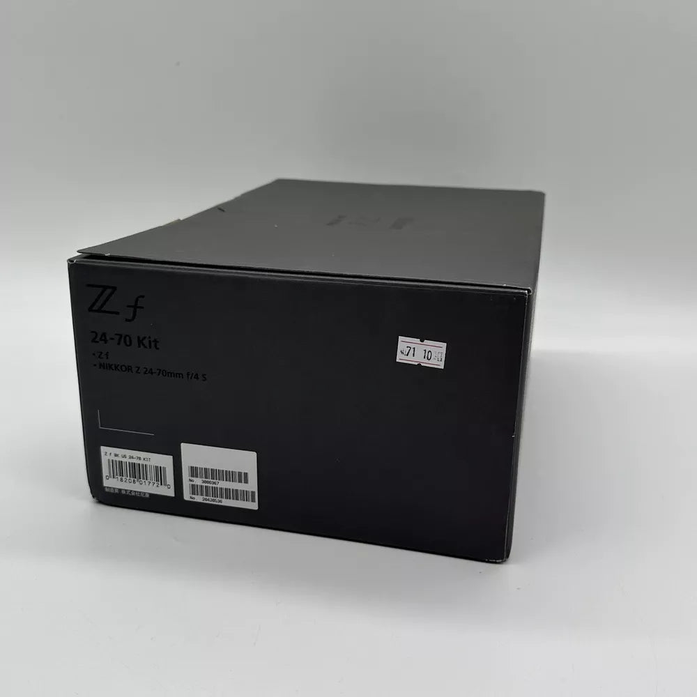 Nikon Z f Mirrorless Camera with NIKKOR Z 24-70mm f/4 S Lens – Black - cameraavenue