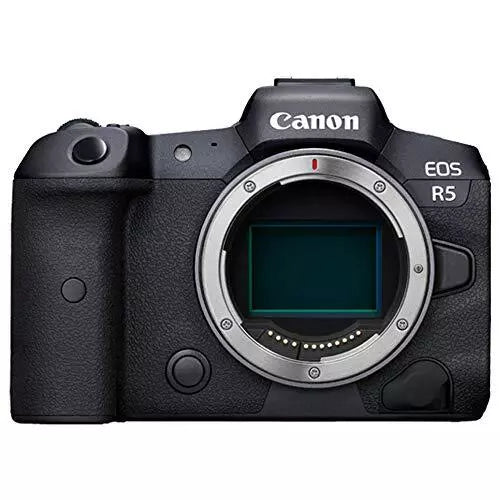 Canon EOS R5 Full-Frame Mirrorless Camera (Body Only, Black — 4147C001) - cameraavenue