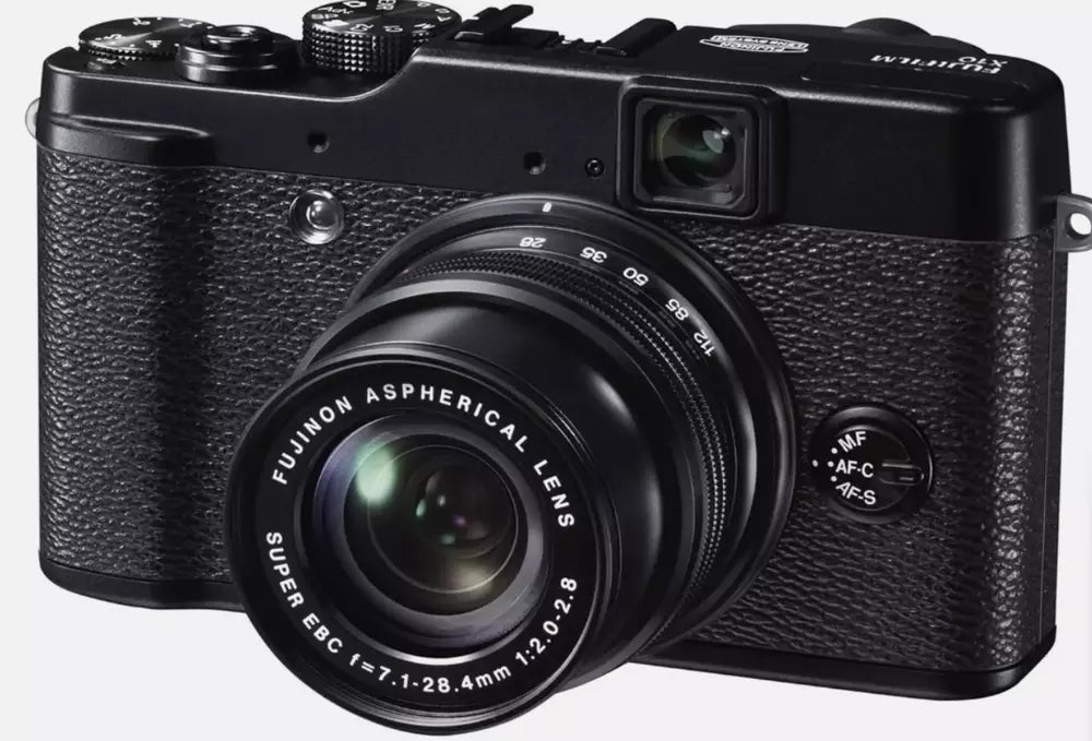 Fujifilm X10 12.0MP Digital Camera — Black - cameraavenue