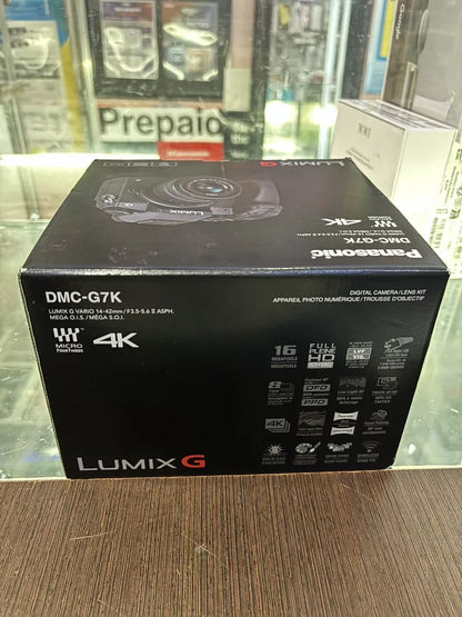 Panasonic Lumix DMC-G7 16 MP 4K Mirrorless Digital Camera with 14-42mm f/3.5-5.6 Lens – Black - cameraavenue
