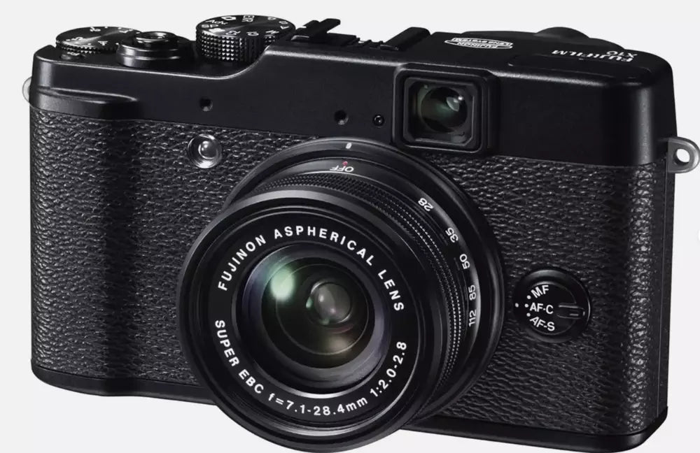 Fujifilm X10 12.0MP Digital Camera — Black - cameraavenue
