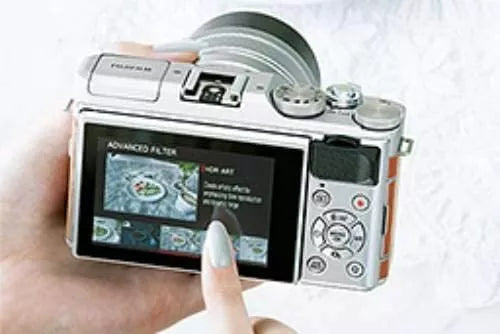 Fujifilm X-A5 24.2 MP Mirrorless Digital Camera with XC 15-45 mm Lens Kit — Silver - cameraavenue