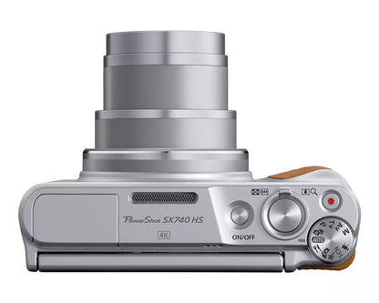 Canon PowerShot SX740 HS 20.3 MP 4K Digital Camera – Silver - cameraavenue
