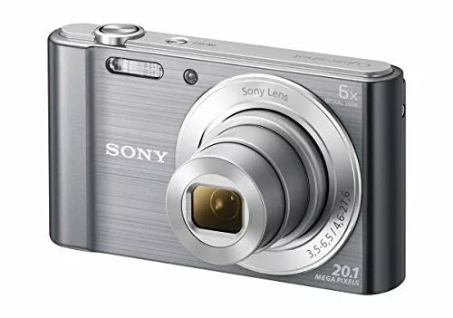 Sony Cyber-Shot DSC-W810 20.1 MP Compact Digital Camera – Silver - cameraavenue