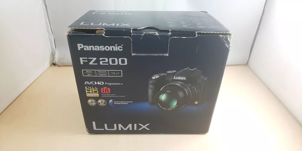 Panasonic Lumix DMC-FZ200 Digital Camera – 12.1 MP, 24× Optical Zoom, Black - cameraavenue
